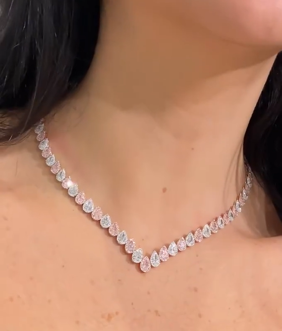 Rose Petal Necklace